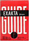 Ihagee Exakta Vx 1000 manual. Camera Instructions.